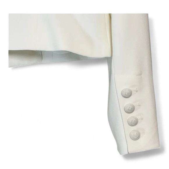 NWT - Generation Love Penn Crepe Blazer in White Size: XL - Picture 6 of 7